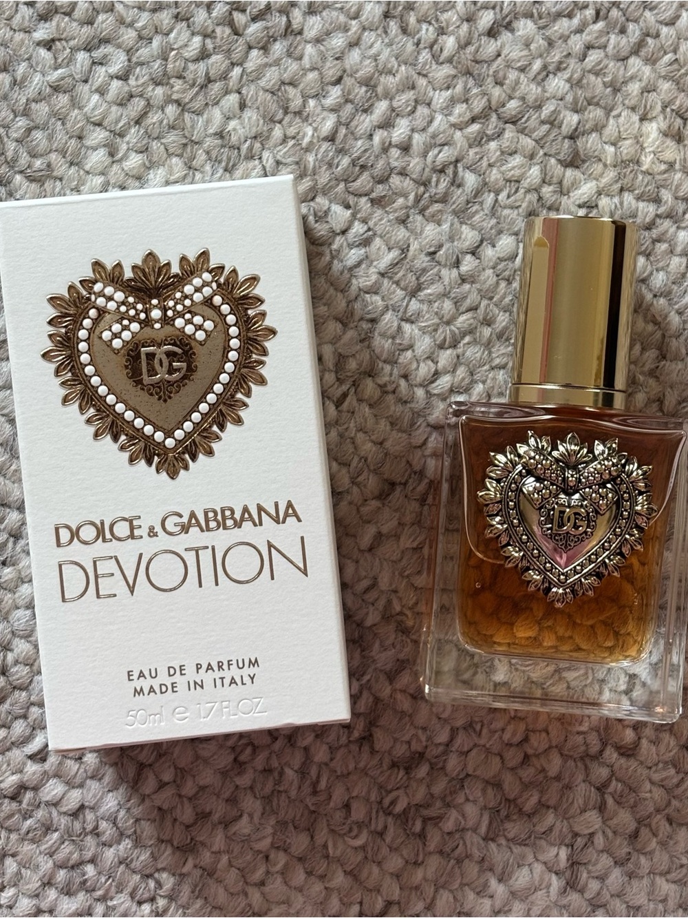 D&G Devotion EDP Spray 1.7oz New in Box Authentic Dolce & Gabbana